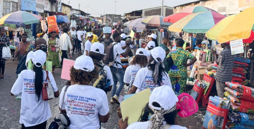 Lire la suite à propos de l’article Kinshasa : des femmes des médias sensibilisent la population contre l&rsquo;agression rwandaise