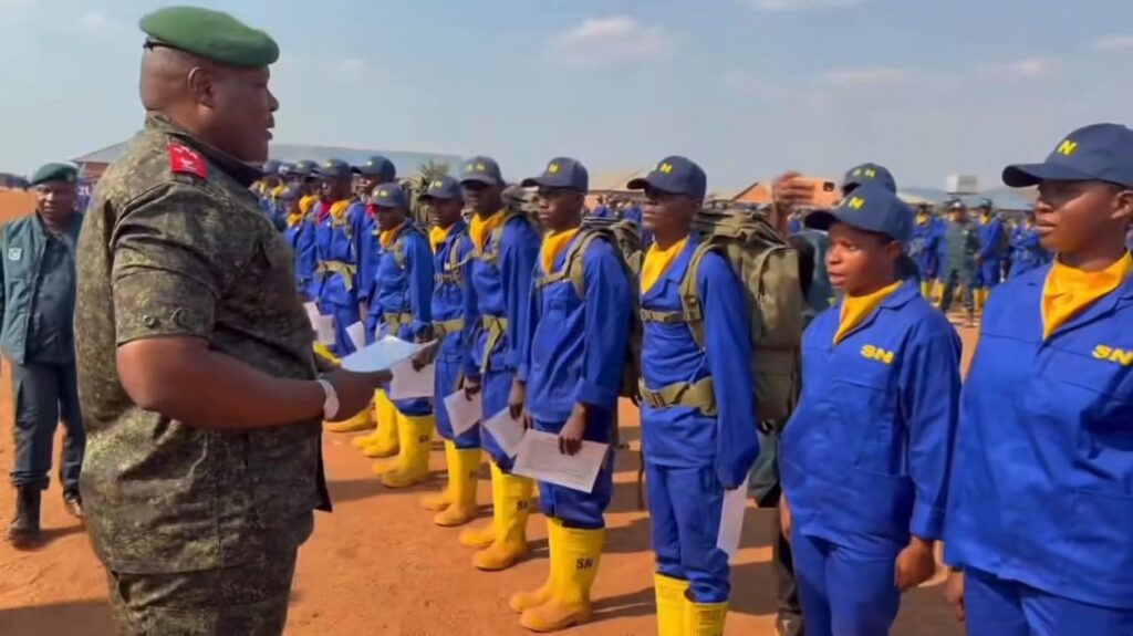 Service national : d’anciens délinquants prêts à servir Kinshasa après deux ans de formation
